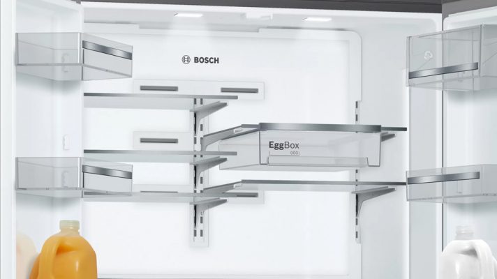 Tủ lạnh Side by Side Bosch KFN96PX91I 4 cửa kiểu Pháp | Serie 8