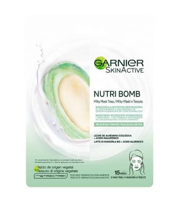 Mặt Nạ Giấy Hạnh Nhân Garnier Skinactive Face Nutri Bomb