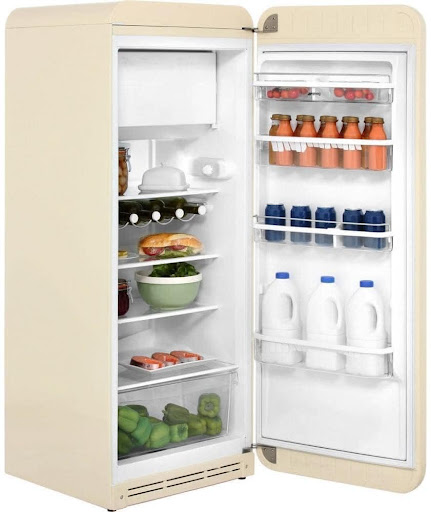 Tủ lạnh SMEG FAB28RCR5 màu kem 5