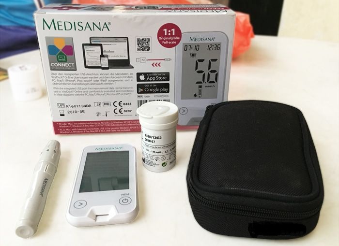 Máy đo đường huyết Medisana MediTouch 2 1