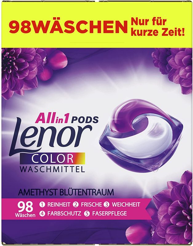 Viên Nước Giặt Quần Áo Màu Dm All-in-1 Color Waschmittel 91812642-S563 18WL - 18 Viên 2
