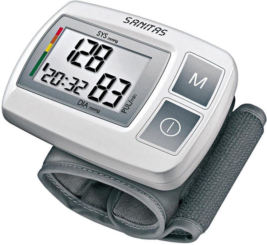  Máy đo huyết áp cổ tay điện tử SANITAS SBC23 2