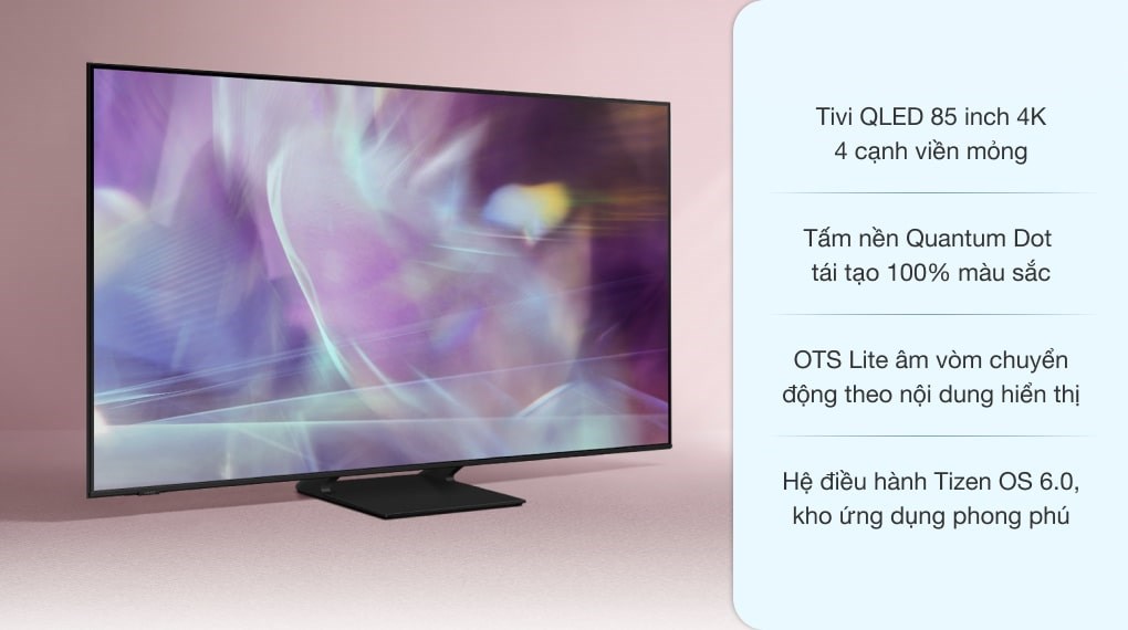 Smart Tivi QLED Samsung QA85Q60A 85 inch 4K