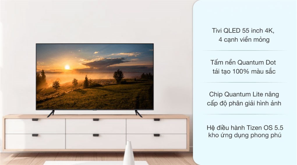 Smart Tivi QLED Samsung QA55Q60T 55 inch 4K