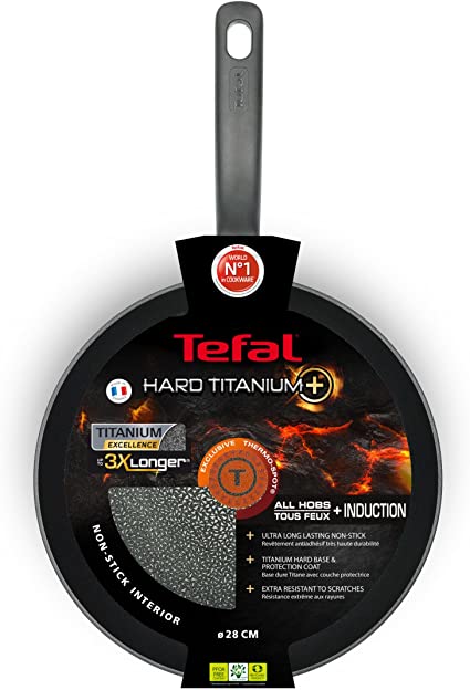 Chảo Sâu Lòng Tefal G2891953 Hard Titanium Pro 28cm 2