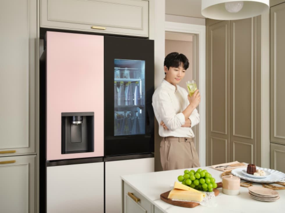 Tủ lạnh LG DIOS OBJECT W822GBB452 - Hệ thống lọc nước làm đá - công nghệ mới nhất LG - Begie + Begie 1
