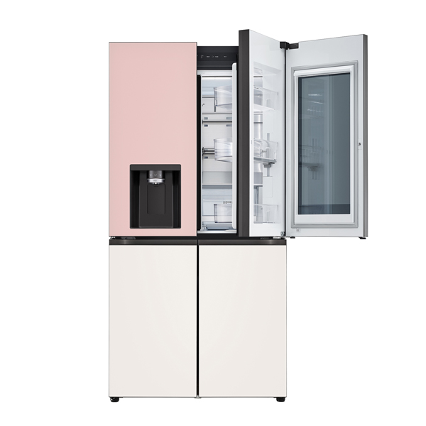 Tủ lạnh LG DIOS OBJECT W822GBB452 - Hệ thống lọc nước làm đá - công nghệ mới nhất LG - Begie + Begie 4