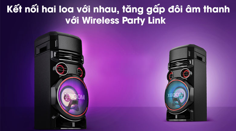 Loa Karaoke Bluetooth LG XBOOM RN7 Party Strobe 500W 5