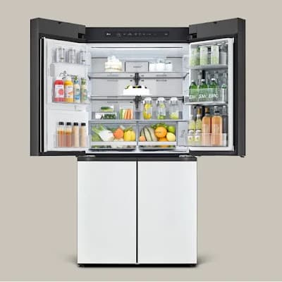 Tủ lạnh LG Dios W822SGS452 Side by side 820L Màu Xanh rêu - Bạc 2