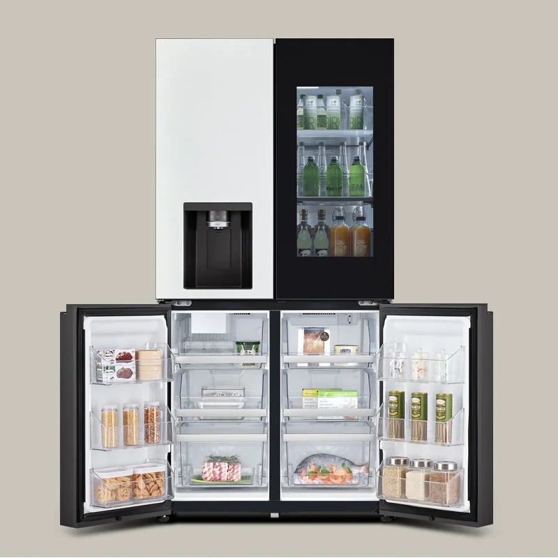 Tủ lạnh LG DIOS OBJECT W822GBB452 - Hệ thống lọc nước làm đá - công nghệ mới nhất LG - Begie + Begie 6