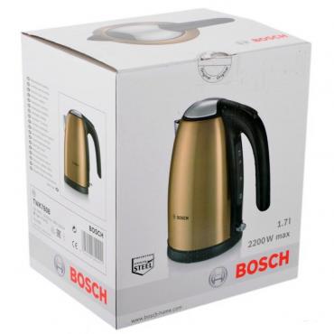 Ấm siêu tốc Bosch TWK7808 1,7L (màu vàng Gold Siêu đẹp) 3