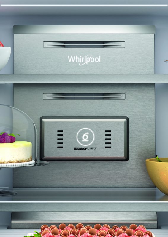 Tủ lạnh Whirlpool WFQ590WSSV 4 CỬA BẠC 593L CONVERTI 2.0 NƯỚC&ĐÁ TỰ ĐỘNG 5