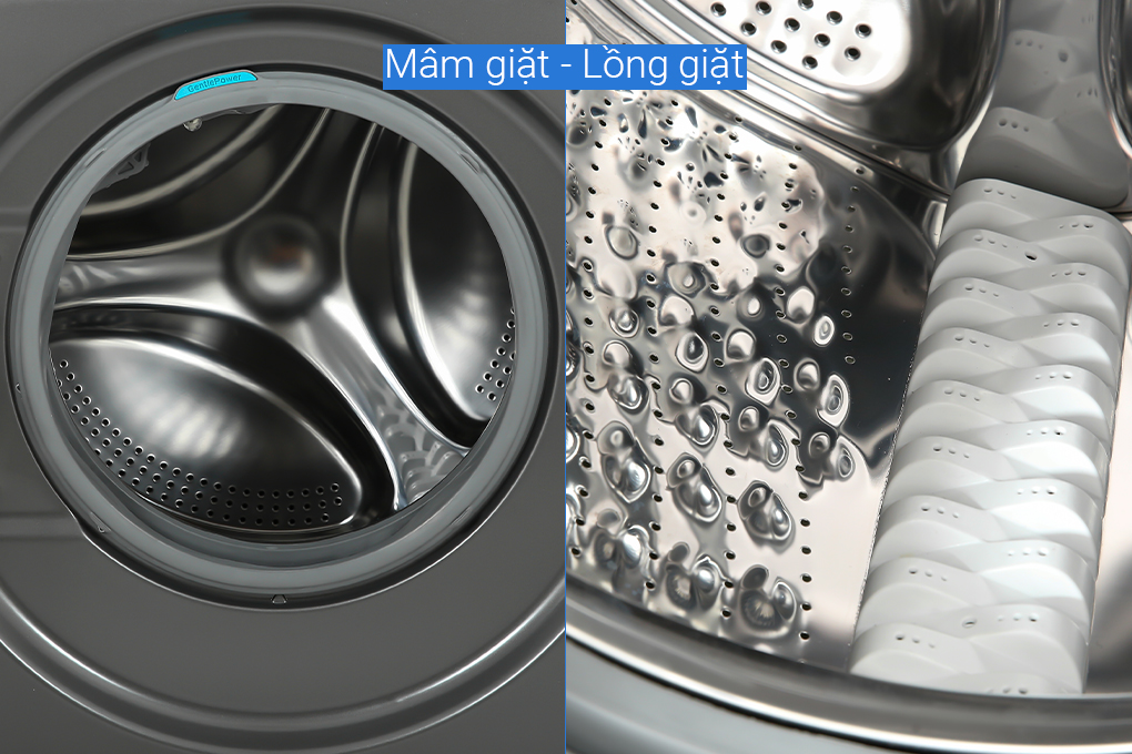 Máy giặt lồng ngang Whirlpool FWMD10502FG OxyCare Inverter 10.5 kg Xám 4