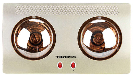 Đèn sưởi nhà tắm TIROSS TS9291 sử dụng bức xạ hồng ngoại 2
