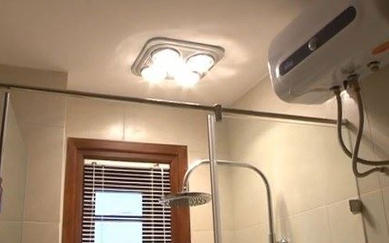 Đèn sưởi nhà tắm treo tường HANS H4B (4 bóng trắng, công tắc) 2