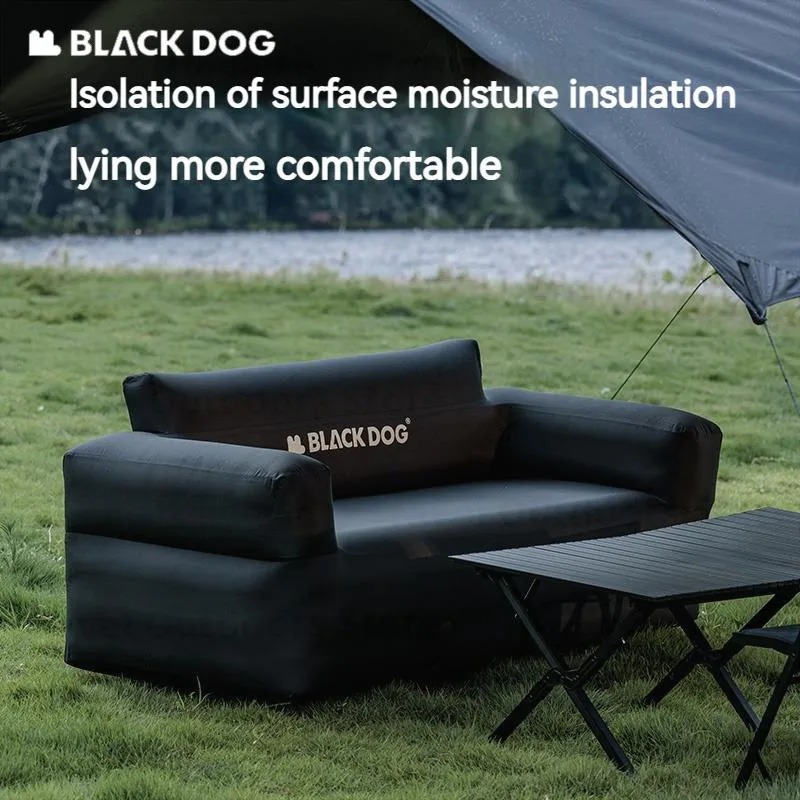 Ghế Sofa Bơm Hơi Cắm Trại BLACKDOG BD-SF001 Black 2