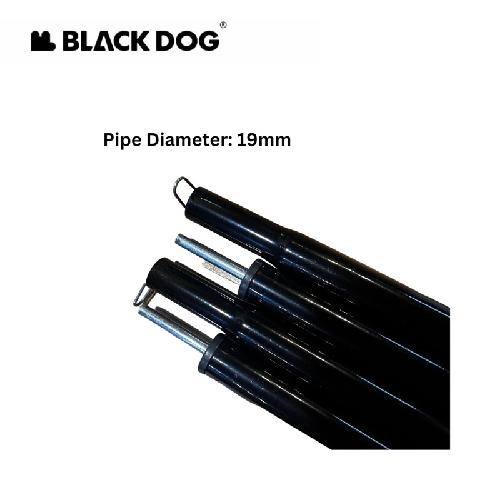 Cột Lều Dã Ngoại BLACKDOG CBD2300QT016 Black 2 Đoạn Cho Lều Chiếu Phim