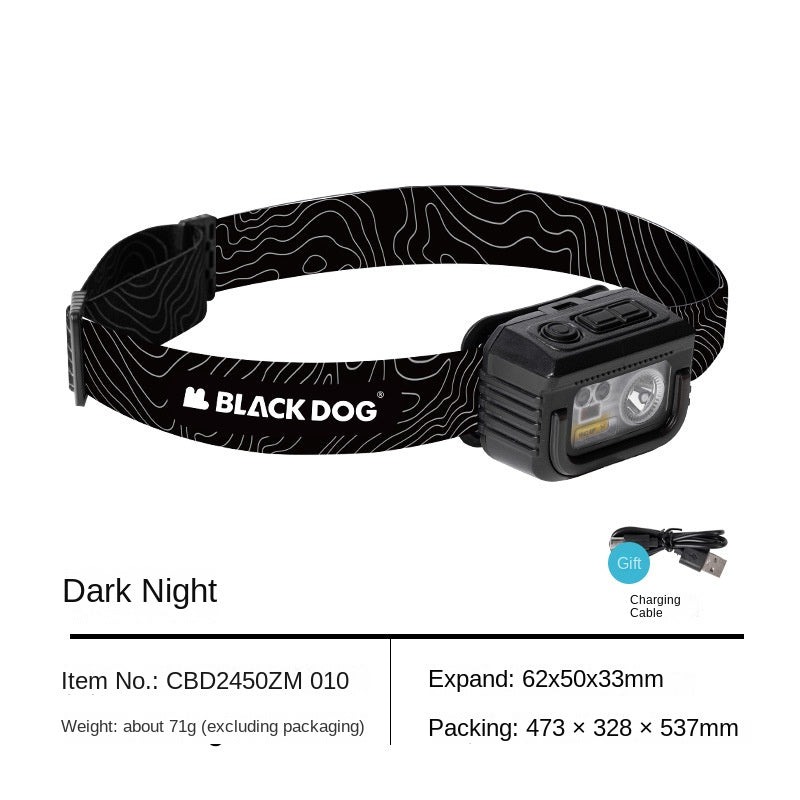 Đèn pha chống nước dã ngoại  BLACKDOG CBD2450ZM010 black