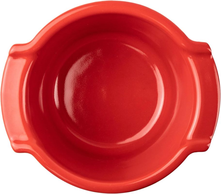 Cặp Khuôn Nướng Ramekin Peugeot Appolia 61852 Ø 11cm Màu Đỏ