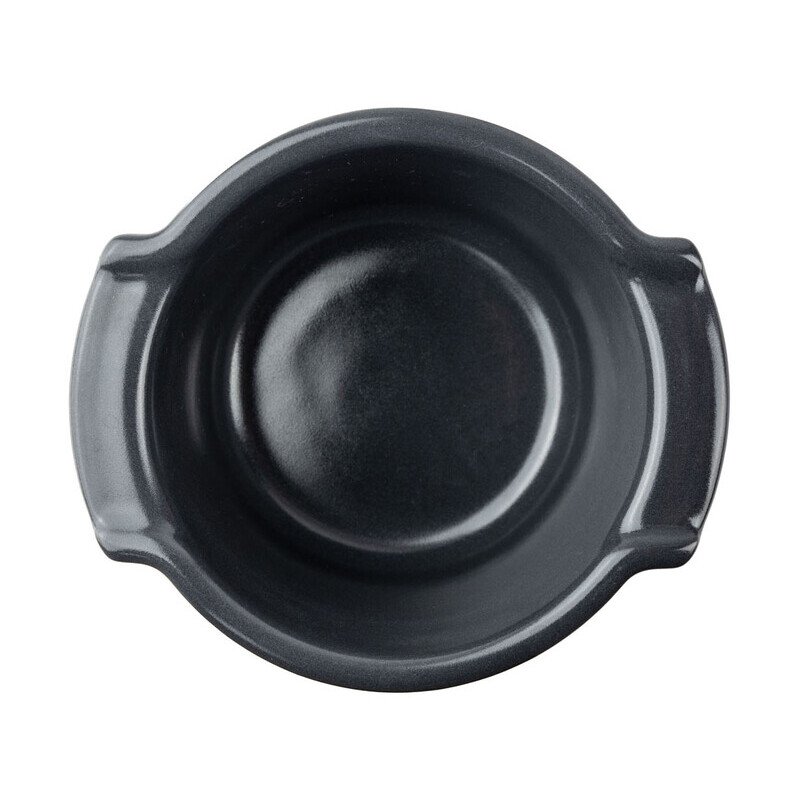 Cặp Khuôn Nướng Ramekin Peugeot Appollia 61876 Ø 11cm Màu Đen Đá Phiến