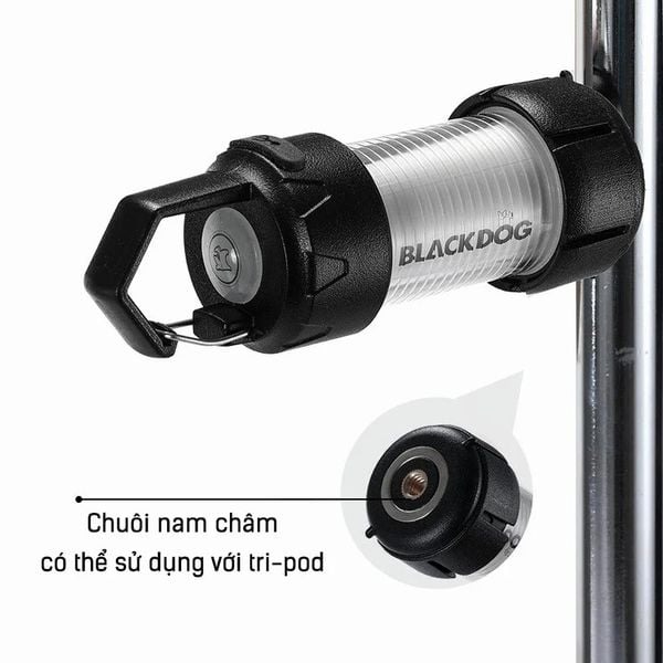 Chuôi Đèn Nam Châm BLACKDOG BD-LYD003D Black