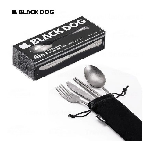 Bộ Đồ Ăn Dã Ngoại BLACKDOG BD-CJ007 Silver