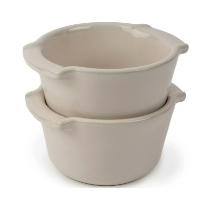 Cặp Khuôn Nướng Ramekin Peugeot Appolia 61869 Ø 11cm Màu Kem