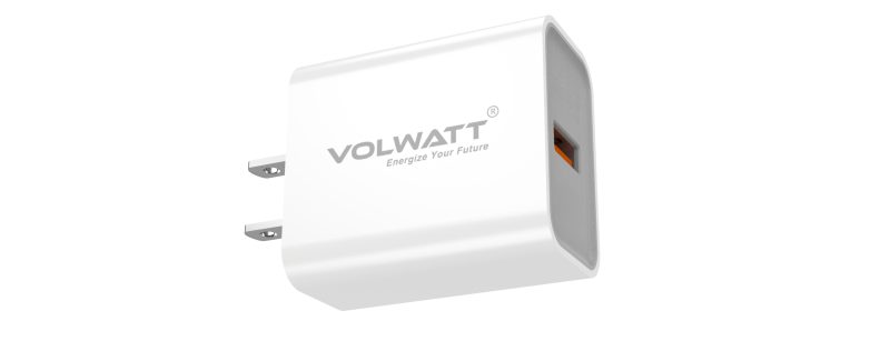 Củ sạc nhanh Volwatt GE-211-M-18W Quick Charge 3.0 cổng USB