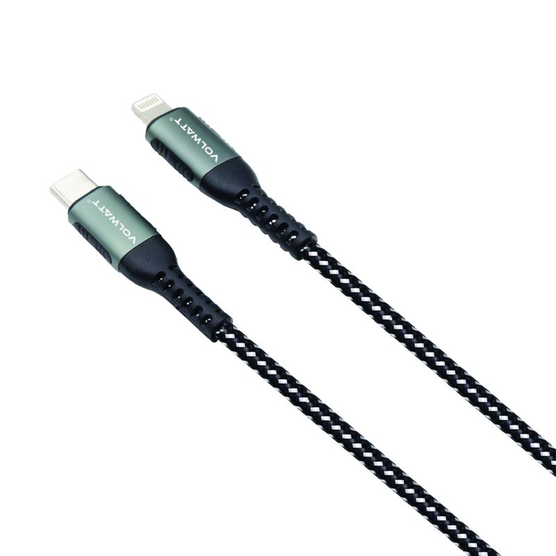 Cáp sạc siêu nhanh & truyền dữ liệu tốc độ cao Volwatt GE-021-CL Type C to Lightning Cable