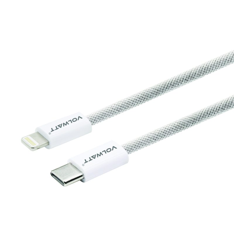 Cáp sạc siêu nhanh & truyền dữ liệu tốc độ cao Volwatt GE-023-CL Type C to Lightning Cable