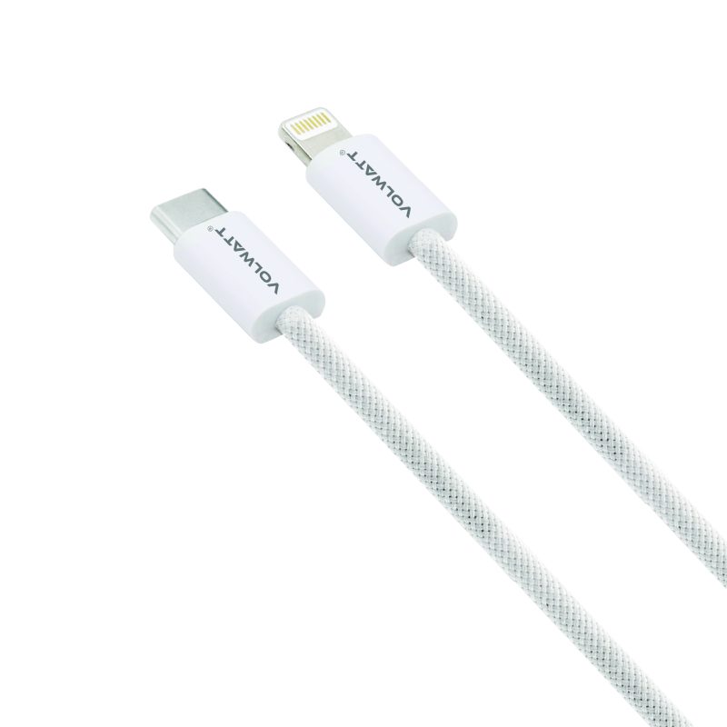 Cáp sạc siêu nhanh & truyền dữ liệu tốc độ cao Volwatt GE-025-CL Type C to Lightning Cable