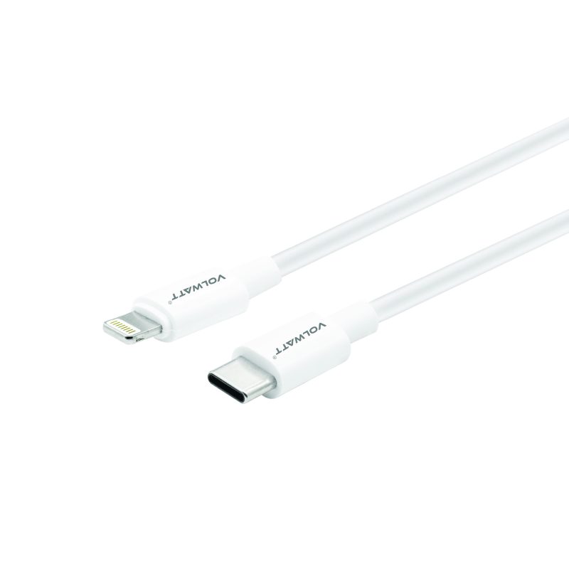 Cáp sạc siêu nhanh & truyền dữ liệu tốc độ cao Volwatt GE-025-CL Type C to Lightning Cable