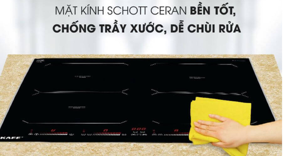 Bếp từ KAFF KF-HGEM919 4 vùng nấu