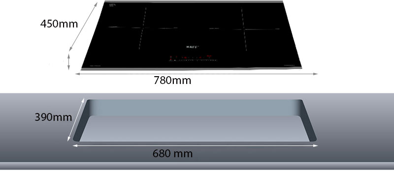 Bếp từ đôi KAFF KF-HMG5II