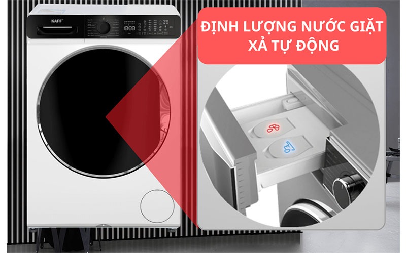 Máy giặt lồng ngang KAFF KF-MFC1269T3W 12Kg